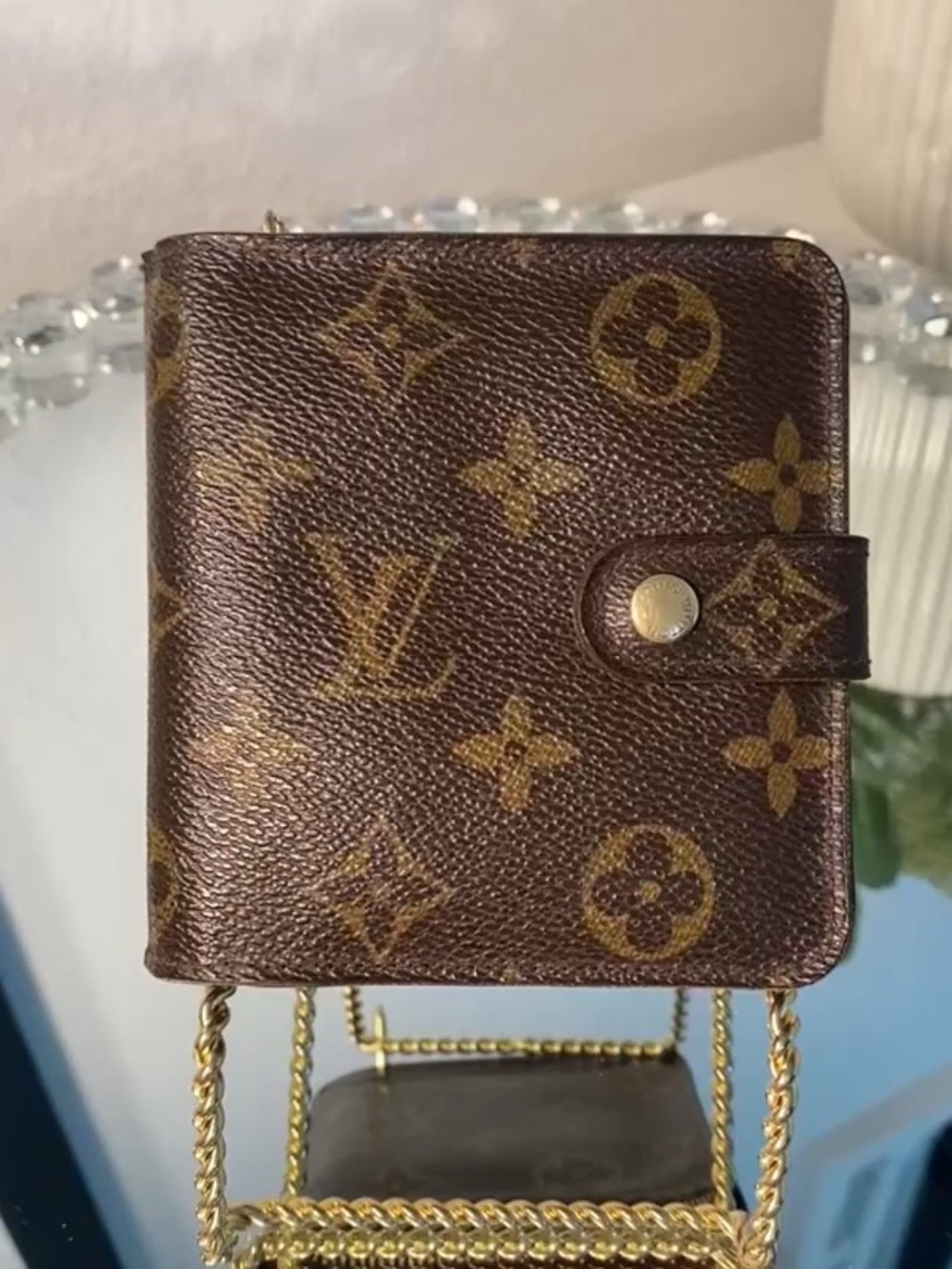 Vintage Louis Vuitton Monogram Compact Bifold Wallet